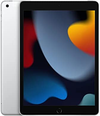 2021 Apple iPad (10,2″, Wi-Fi + Cellular, 64GB) – Argento (9ª generazione)