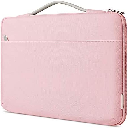 Inateck Custodia Laptop PC 14 Pollici Compatibile con Notebook Chrombook Ultrabook 14, Surface Laptop 3 da 15 Pollici, Borsa Valigetta – Rosa