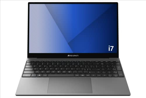 Microtech Pc Portatile CoreBook i7-1065G7, Schermo 15.6” FHD, Intel Iris Plus, RAM 16GB, 1 TB SSD, esp. fino a 2TB, Windows 11, tastiera IT, copri-tastiera DE-US-ES-FR