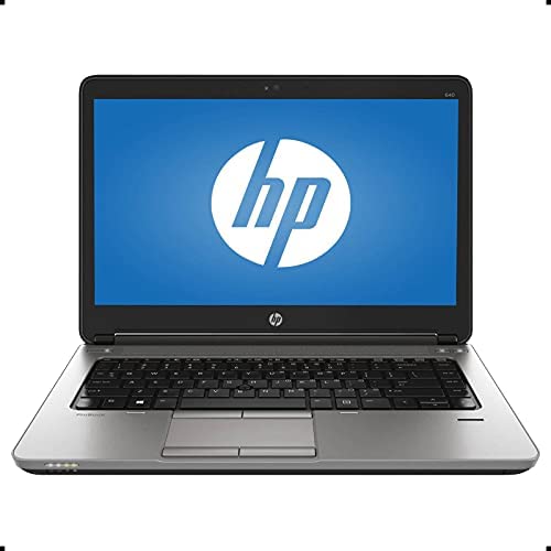 HP Probook 640 G1 35,6 cm portatile, Intel Core i5 – 4300 m 2.6 Ghz, 8 GB RAM, TB hard drive, Dvdrw, webcam, Windows 10 Pro 64bit (Ricondizionato)