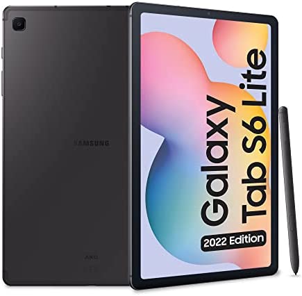 Samsung Galaxy Tab S6 Lite (2022), S Pen, Tablet, 10.4 Pollici Touchscreen LCD TFT, LTE, RAM 4 GB, 64 GB espandibili, Batteria 7040 mAh, Tablet Android 12 Oxford Gray [Versione italiana] 2022