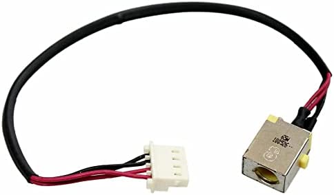 VOANZO DC Power Jack Dock Monitor Cavo di alimentazione Connettore di alimentazione per Acer Compatibile con Acer Aspire E5-522 E5-532 E5-553 E5-573 E5-575 V3-574 F5-573 E5-774 Series