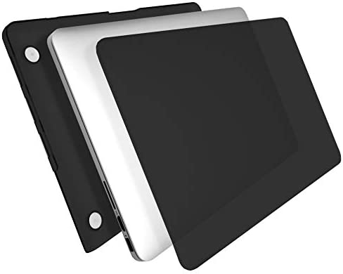 MyGadget Cover Opaca compatibile con Apple Macbook Pro Retina 13 pollici dal 2012 al 2016 – Custodia Hardshell Sottile – Plastica Rigida – Case Nero
