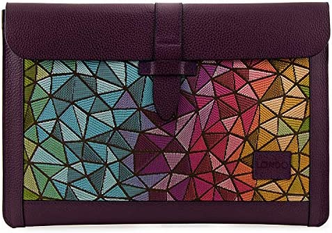 Londo Vera Pelle Custodia per laptop borse compatibilie con MacBook Pro e MacBook Air – 13,3 pollici – 13 pollici – iPad Pro 12,9 pollici – Compatibile con i modelli M1 e 2020