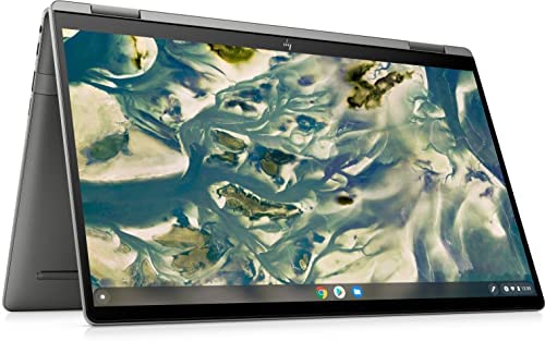 HP Chromebook x360, 14 pollici Full HD Antiglare IPS, Core i3-1125G4 quad, 8GB DDR, 128GB SSD, Chrome OS, 14c-cc0205nd, Argento