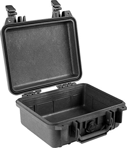 PELI 1010 Valigia Micro Impermeabile per Smartphone e Piccoli Attrezzi, Grado di Protezione IP67, Capacità di 0,3L, Prodotto in USA, Colore Giallo/ Nero