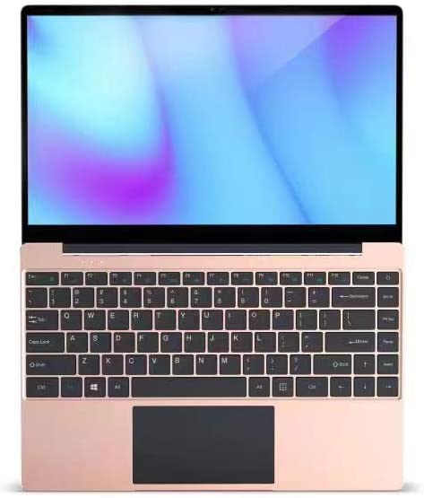 AOCWEI Notebook 14″ 128GB Supporta l’espansione SSD 1TB Windows 10 PC Portatile Intel 6GB RAM WOZIFAN 2.4G+5G WiFi 1080 FHD BT 4.2 USB HDMI con mouse senza fili & adesivi per tastiera Italiana-Oro