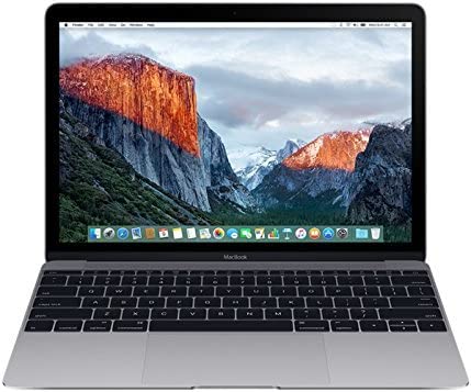 Early 2016 Apple MacBook 12″ – Core m3 1.1 GHz, 8GB RAM, 256GB SSD – Space Grey (Ricondizionato)