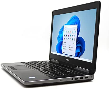 Notebook Workstation DELL Precision 7510 Windows 11 Pro Core i7 Fino 3.6GHz GPU Nvidia Quadro M2000M 4GB GDDR5 | 32GB RAM 120GB SSD NVMe + 750GB PC Computer Portatile Editing Rendering(Ricondizionato)
