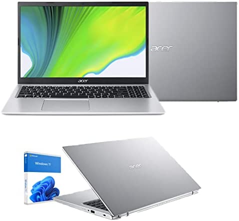 Notebook Acer Pc Portatile Display Fhd Da 15.6” N4500 Fino A 2.80GHz, Ram 8Gb Ddr4 Ssd m2 Nvme 256 Gb,Pc Portatile,Hdmi,Wifi,Bluetooth,Windows 11 Home