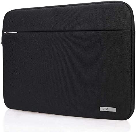 Lacdo 15.6 Pollici Borsa Protettiva Portatile Custodia per 15.6 Pollici HP Pavilion, 15.6 Pollici Lenovo IdeaPad 3 / Legion 5, Acer Aspire 5, Huawei MateBook D 15, dell Chromebook 15 Antiurto, Nero