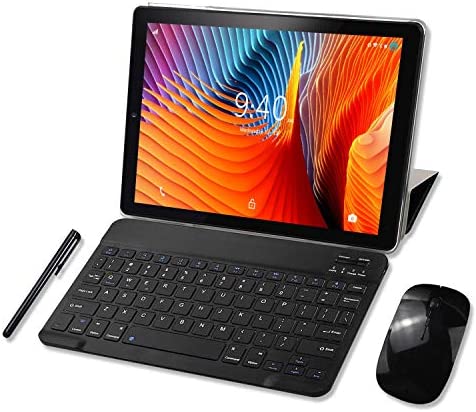 YOTOPT Tablet 10 Pollici, 64 GB Espandibili, 4 GB RAM Tablet PC 4G LTE Android 9.0 Certificato da Google GMS Tablet Pc con 3 Slot (Dual SIM + SD), GPS WIFI (Nero)