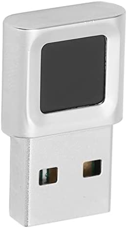 Lettore di Impronte Digitali USB, 360 Gradi Touch 10 Impronte Digitali Computer Fingerprint Logger, Riconoscimento delle Impronte Digitali Entro 0,5 Secondi, per Win 7 8 10 Laptop Computer Notebook