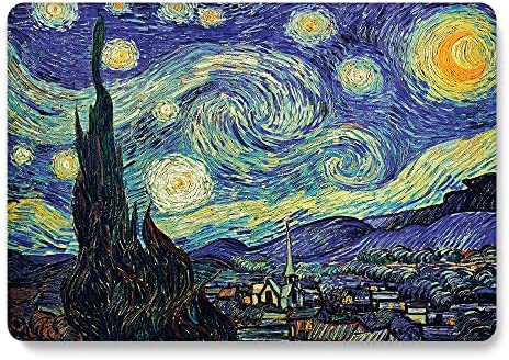 Custodia Compatibile con MacBook Air 13 Retina 2020 2019 2018 Modello A2337 M1/A2179/A1932 con Touch ID, Plastica Rigida Copertina Protettiva per MacBook Air 13 Pollici – Notte Stellata