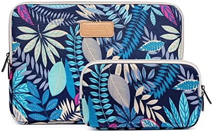 ZhuiKun Custodia PC Portatile 13/13.3 pollici, Custodia protettiva per Macbook air/pro 13 pollici,Laptop 13.3 pollici, con Borsa Accessori (Blu, 13″)