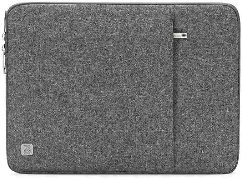 NIDOO 17 Pollici Laptop Sleeve Custodia Borsa Custodie Morbide Protettiva Notebook Porta PC Case Portatile Computer Tablet per 17.3″ HP Pavilion 17 / HP 17 / 17.3″ Dell Inspiron 17, Grigio