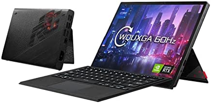 ASUS ROG Flow Z13 GZ301ZE 13,5″ WQXGA 4K Touchscreen Convertible Gaming Laptop (Intel i9-12900H, Nvidia GeForce RTX 3050Ti + RTX 3080 eGPU Dock, 16 GB di RAM, 1 TB SSD, Windows 11)