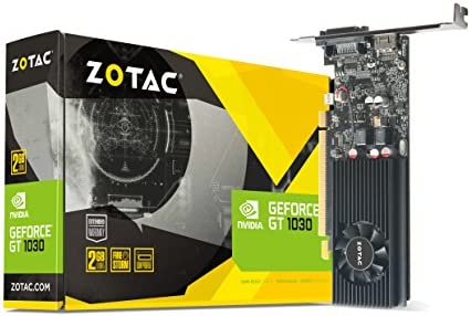Zotac ZT-P10300A-10L graphics card NVIDIA GeForce GT 1030 2 GB GDDR5