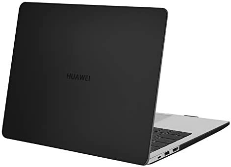 MOSISO Custodia Rigida Solo Compatibile con Huawei MateBook D 14 Pollici Versione 2020 2019, Custodia Protettiva in Plastica Rigida, Nero