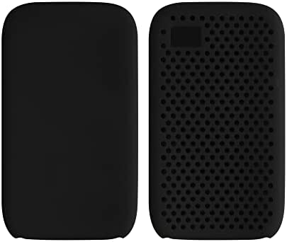 kwmobile Custodia SSD Silicone Compatibile con WD My Passport SSD 500GB / 1T / 2T / 4T – Cover SSD Portatile – Protezione Disco Rigido Esterno SSD nero