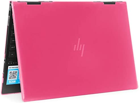 mCover Custodia compatibile solo per notebook HP Envy x360 15-EExxxx (AMD CPU) / 15-ED (CPU Intel) serie 15-ED (CPU Intel) (non compatibile con altri modelli HP) – Rosa