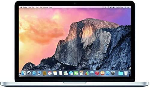 Apple MacBook Pro 13,3″(i5-5287u 2,9 GHz 8 GB 512 GB SSD) Tastiera QWERTY USA MF839LL / A inizio 2015 argento – (Ricondizionato)