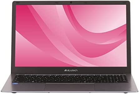 MICROTECH Corebook Lite CBL15B PC Portatile, Windows 11 Home, Intel Celeron N4020, RAM 8 GB, SSD 512 GB, Intel UHD 600, Display 15.6″ FHD, Wifi, USB, Copritastiera Multilingua Inclusa, Grigio