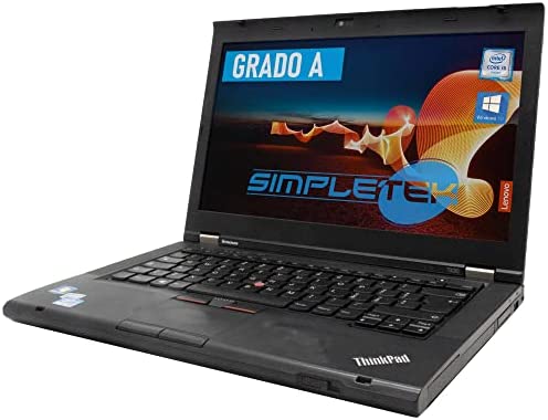 Lenovo THINKPAD T430 INTEL CORE I5 3210M 14″ NOTEBOOK COMPUTER PORTATILE AZIENDALE FINO 3.1 GHz SSD WEBCAM DAD SMARTWORKING USB 3.0 TASTIERA ITALIANA (Ricondizionato) (8GB RAM SSD 240GB)