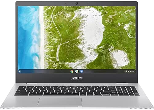 ASUS Chromebook CX1 CX1500CKA, Notebook da 15,6″ Anti-Glare, Intel Celeron N4500, RAM 8GB, 64GB eMMC, Intel UHD Graphics 600, ChromeOS, Argento