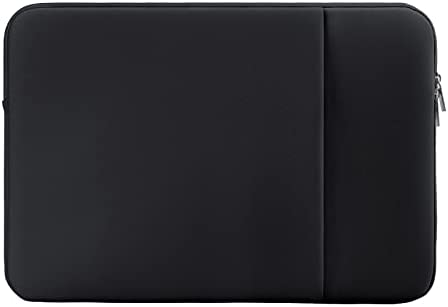 MicaYoung 14 Pollici Custodia Laptop Notebook Sleeve Compatibile con Chromebook 14/Jumper/Huawei/IdeaPad 1 3 Flex 5 14″/ASUS ExpertBook B3/VivoBook Pro 14/Yoga Slim 7 ProX, Versione Avanzata, Nero