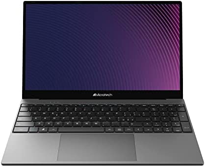 MICROTECH CoreBook CB15SH3A PC Portatile, Windows 11 Home, AMD Ryzen 3-3200U, RAM 8 GB, SSD 256 GB, Radeon Vega 3, Display 15.6″ FHD, Tastierino Numerico, Copritastiera Multilingua Inclusa, Grigio