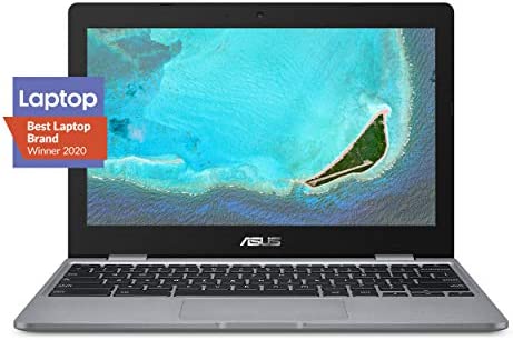 ASUS Chromebook C223NA-DH02 11.6″ HD, Intel Dual-Core Celeron N3350 Processor (Up to 2.4GHz) 4GB RAM, 32GB eMMC Storage, Grey