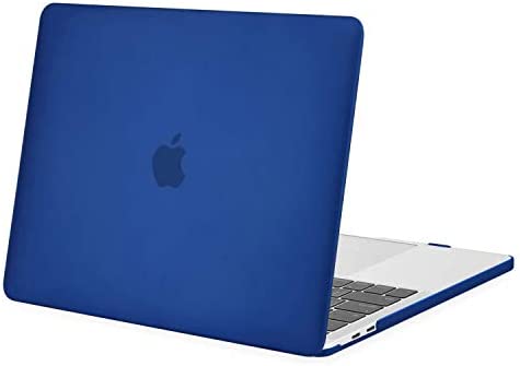 MOSISO Custodia Compatibile con MacBook PRO 13 Pollici 2023 2022 2021 2020-2016 M2 M1 A2338 A2289 A2251 A2159 A1989 A1706 A1708 con/Senza Touch Bar,Plastica Case Rigida Copertina, Blu