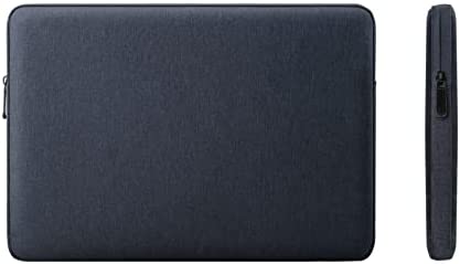 YINHANG 15 Pollici Custodia per Laptop Chromebook Protettiva impermeabile Borsa Sleeve in poliestere, Appositamente per 15,4 Pollici MacBook Pro A1707/A1990, Blu Navy