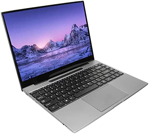 Laptop da 14 Pollici, Win 11 Laptop Computer DDR4L 8GB per Intel J4125CPU 2.4G 5G WiFi 3K IPS Argento Business Student Laptop con Fotocamera Magnetica Batteria al Litio da 6000 mAh, Regalo Perfetto