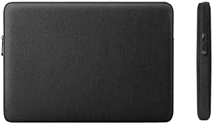 YINHANG 15 Pollici Custodia per Laptop Chromebook Protettiva impermeabile Borsa Sleeve in poliestere, Appositamente per 15,4 Pollici MacBook Pro A1707/A1990, Nero