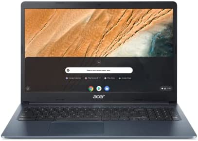 Acer Chromebook 315 CB315-3H-C87Z – Laptop 15.6” HD Touch, (Intel Celeron N4020, 4 GB RAM, 64 GB eMMC, Intel UHD Graphics 600, Chrome OS), AZERTY, Blu