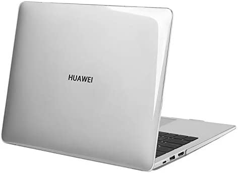 MOSISO Custodia Rigida Solo Compatibile con Huawei MateBook D 14 Pollici Versione 2020 2019, Custodia Protettiva in Plastica Rigida, Cristallino