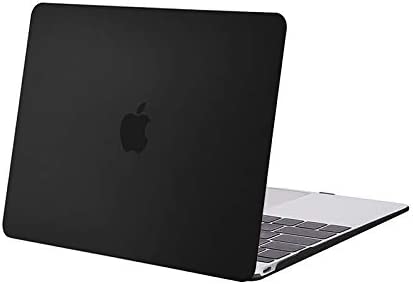 MOSISO Custodia Rigida Compatibile con MacBook Retina 12 Pollici A1534 Case con Display Retina(Versione 2017/2016/2015),Nero