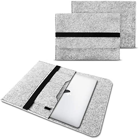 Nauc Custodia in feltro per laptop, tablet e notebook, compatibile con dispositivi Samsung, Apple, Asus, Medion, Lenovo