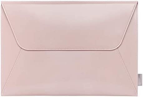 Comfyable Custodia per Laptop in Pelle 13-13,3 pollici per MacBook Pro e MacBook Air – Custodia per Computer Portatile con Busta in Pelle PU per Mac, Rosa