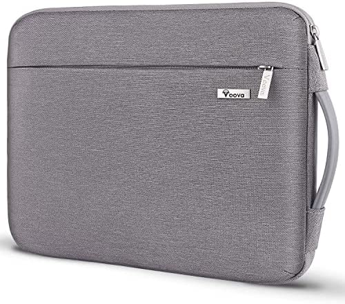 Voova Custodia Portatile 11 11.6 12 Pollici, Borsa porta PC per Ipad Pro 12.9 2021, Surface Pro 7 8/Laptop Go 2, Acer Hp Samsung Chromebook 3/4, Custodia Morbide per Tablet Computer Notebook, Cachi