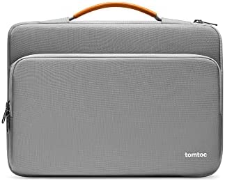 tomtoc 360° Custodia Cover per 16 Pollici MacBook Pro M2/M1 Pro/Max A2780 A2485 A2141 2023-2019, Laptop Briefcase Sleeve per Huawei MateBook D15, Lenovo IdeaPad Flex 15″, Dell Inspiron 15, Dell XPS 15