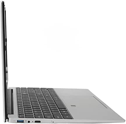FOTABPYTI Laptop da 15,6 Pollici, Laptop FHD con Uscita in da 3,5 Mm 20 GB di RAM Interfaccia Multimediale Mini HD 100‑240 V 2,4 G 5,0 G WiFi per Windows 10 11 per l’intrattenimento (1T Spina UE)