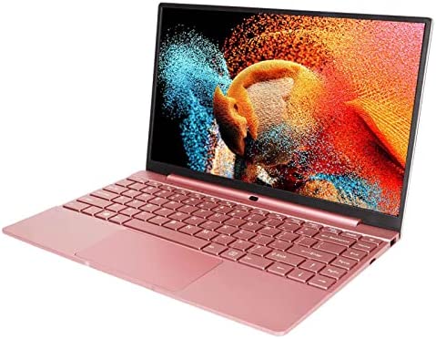Laptop Ultra Sottile da 14 Pollici, 8 GB di RAM, 128 GB SSD Quad Core Notebook per Windows 11, Processore N5095, Schermo IPS HD 1920 X 1080, Tastiera Retroilluminata WiFi Laptop Rosa per(UE rosa)