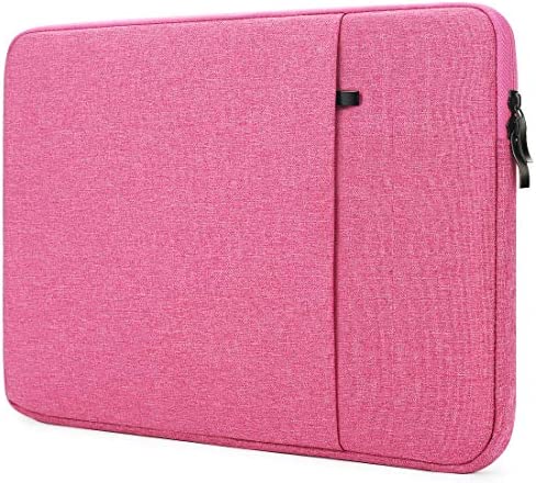 NIDOO 14 Pollici Laptop Sleeve Custodia Computer Portatile Borsa Protettiva Sacchetto per 13.5″ Microsoft Surface Book/Lenovo Chromebook S330/Ideapad/ThinkPad/HP ProBook 640/645 G4, Rosa