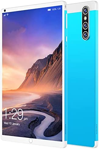 Natuogo Tablet da 8 Pollici, Tablet per Telefono 4G con Doppi Slot per schede SIM, Android OS.10.0,12 GB RAM 512GB Rom, 8MP + 13MP Dual Fotocamera, WiFi, Schermo IPS 1280×800 FHD, Corpo in Metallo
