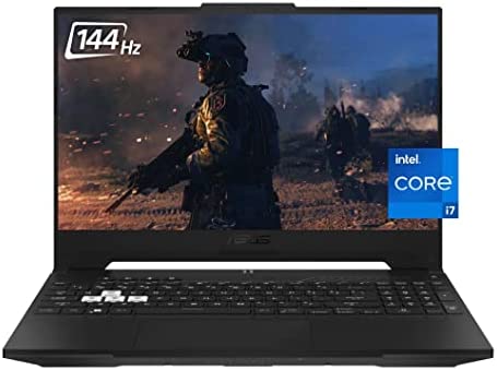 ASUS 2022 TUF Dash F15 Gaming Laptop, 15.6″ FHD 144Hz, 12th Gen Intel 10-Core i7-12650H, GeForce RTX 3070, 32GB DDR5, 1TB PCIe SSD, VR Ready, Thunderbolt 4, WiFi 6, RGB, US Version KB, Win 11