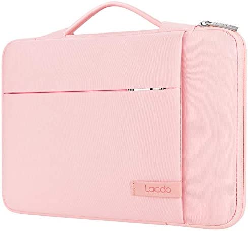 Lacdo 360° Protettiva Borsa Custodia per 15.6 Pollici HP Pavilion, Lenovo V15 V145 / IdeaPad/Legion 5, 15.6 Pollici Acer Aspire 5, Huawei MateBook D 15, ASUS VivoBook 15, dell Inspiron 15, Pesca