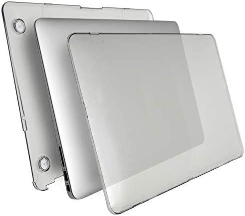 MyGadget Cover Opaca Rigida compatibile con Apple MacBook Air 13 pollici dal 2011 al 2018 – Custodia Hardshell Sottile – Plastica Matte Finish Case Trasparente